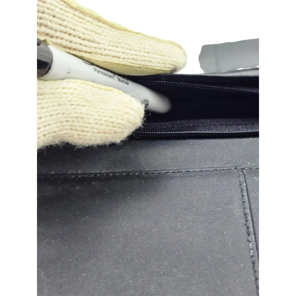 Womens Cow Print Faux Fur Trifold Wallet Black White Animal Pattern Organizer